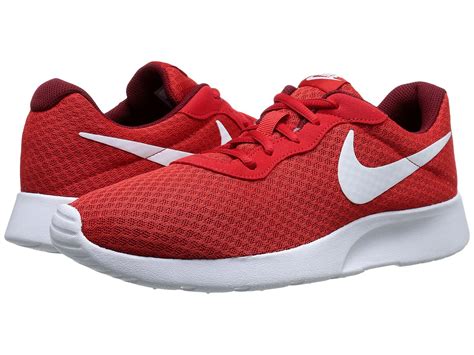 red nike shoes for men